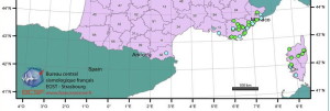 seisme-corse Intensités internet issues des témoignages des 5 derniers jours
