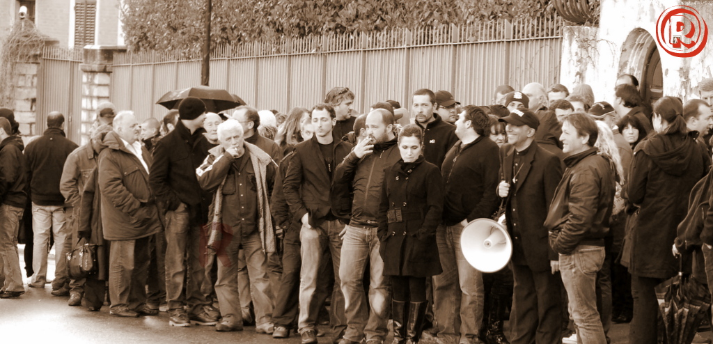 Rassemblement Sous Préfecture Corti en mars 2009