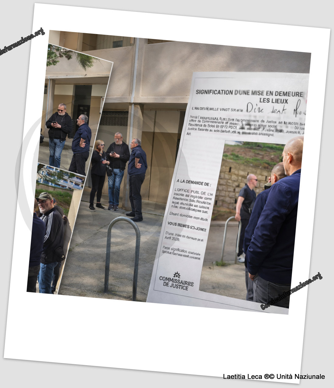 « Ajaccio : Sommé de quitter l’appartemant HLM sous menace d’expulsion forcée, Nazione s’y oppose »