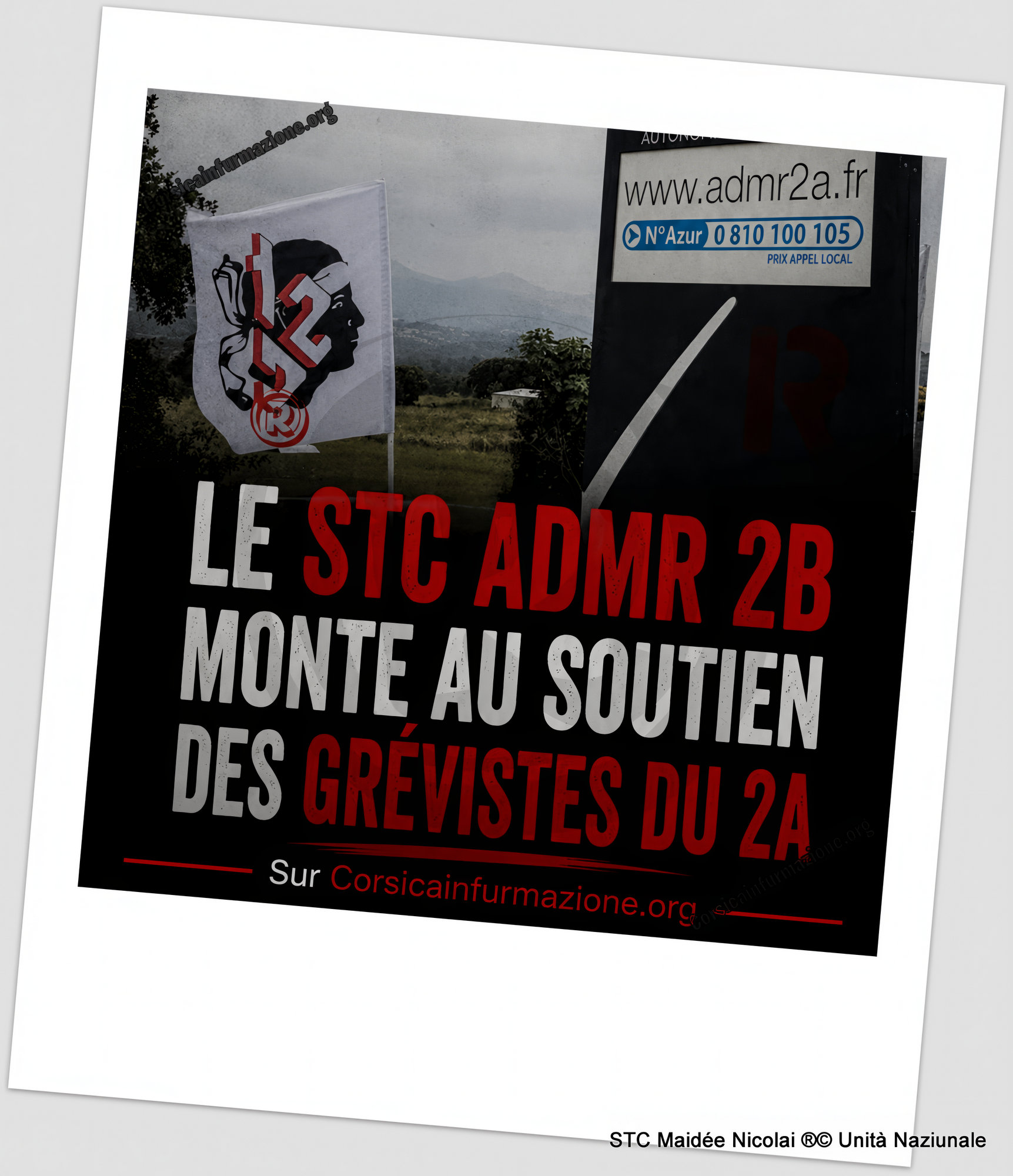 « Le STC ADMR 2B monte au soutien des grévistes du 2A »